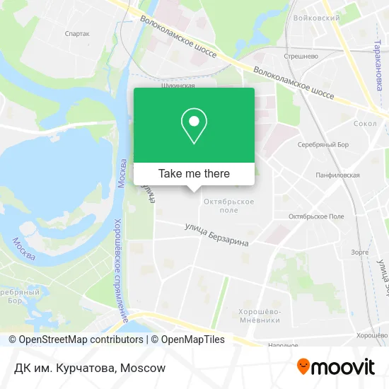 ДК им. Курчатова map