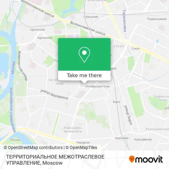 ТЕРРИТОРИАЛЬНОЕ МЕЖОТРАСЛЕВОЕ УПРАВЛЕНИЕ map