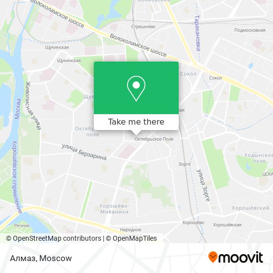 Алмаз map