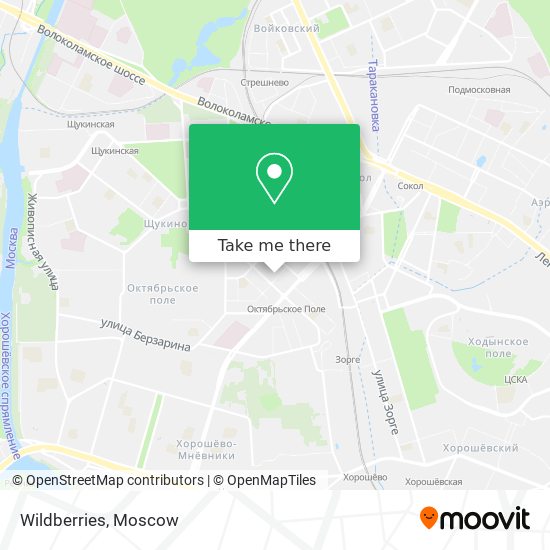 Wildberries map