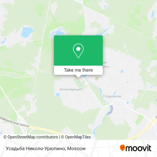 Усадьба Николо-Урюпино map