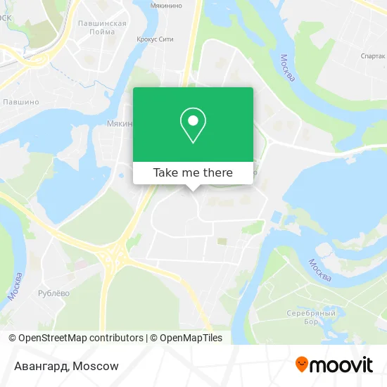 Авангард map