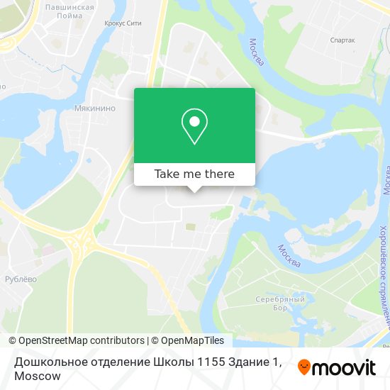Дошкольное отделение Школы 1155 Здание 1 map