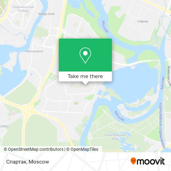 Спартак map