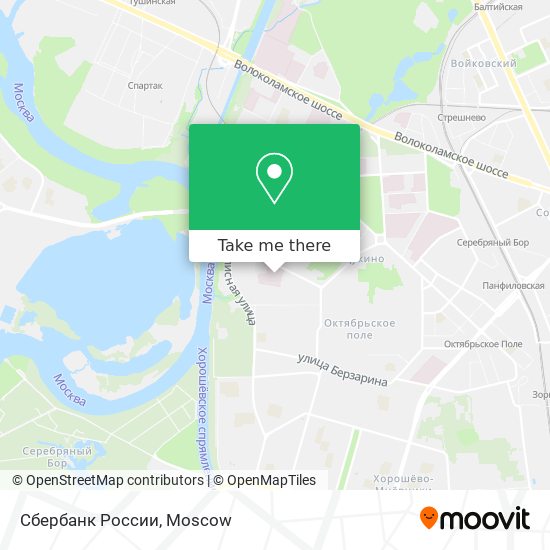 Сбербанк России map