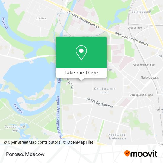 Рогово map