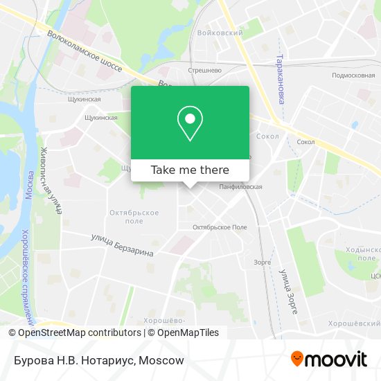 Бурова Н.В. Нотариус map