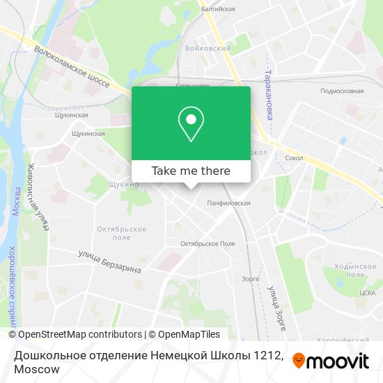 Дошкольное отделение Немецкой Школы 1212 map