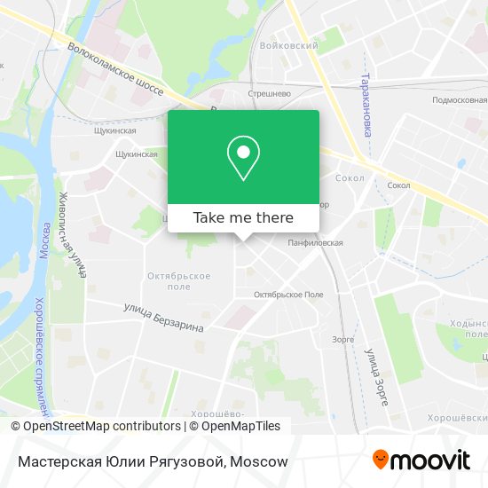 Мастерская Юлии Рягузовой map