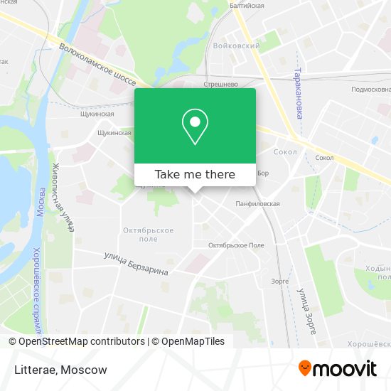 Litterae map