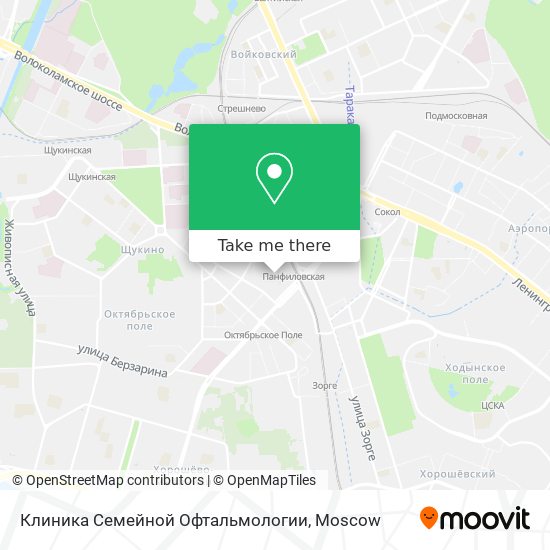 Клиника Семейной Офтальмологии map