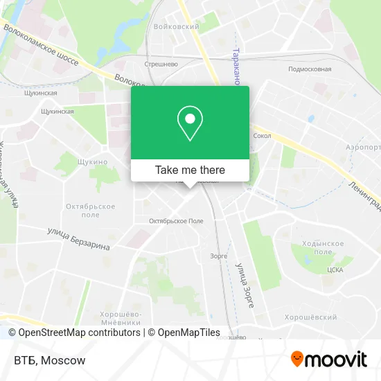 ВТБ map