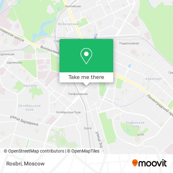 Rosbri map