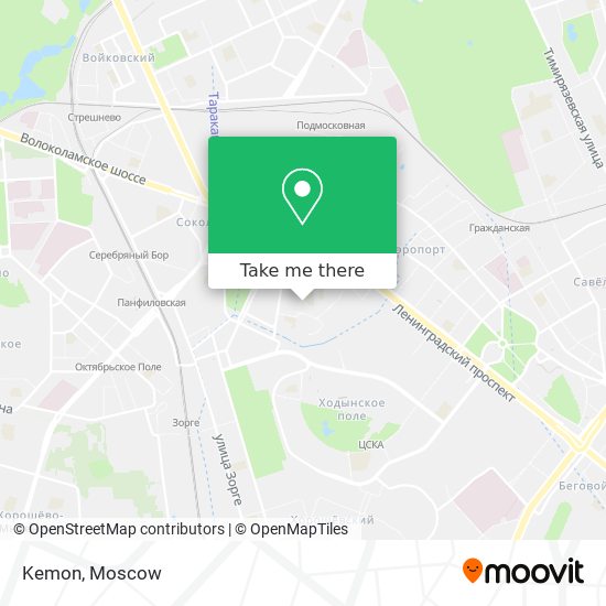 Kemon map