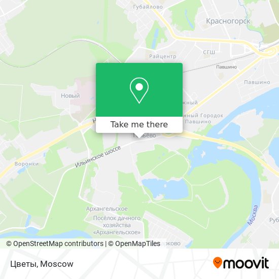 Цветы map