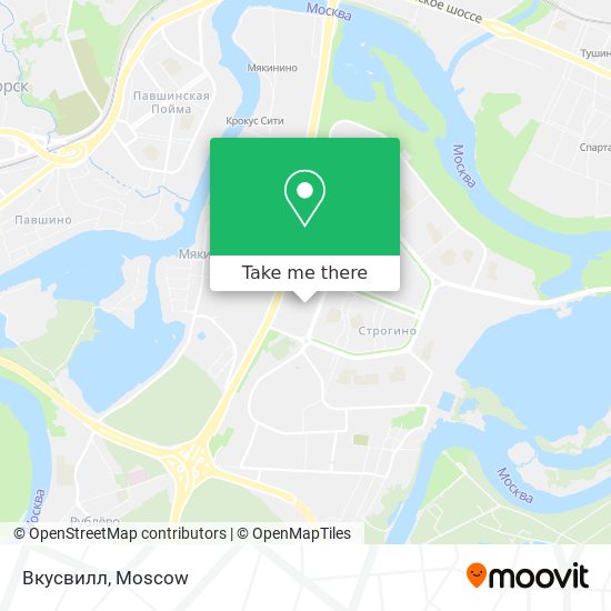 Вкусвилл map