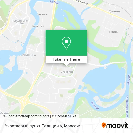 Участковый пункт Полиции 6 map
