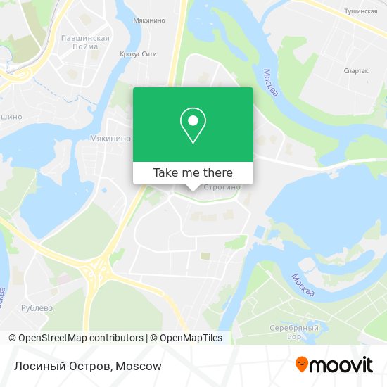 Лосиный Остров map