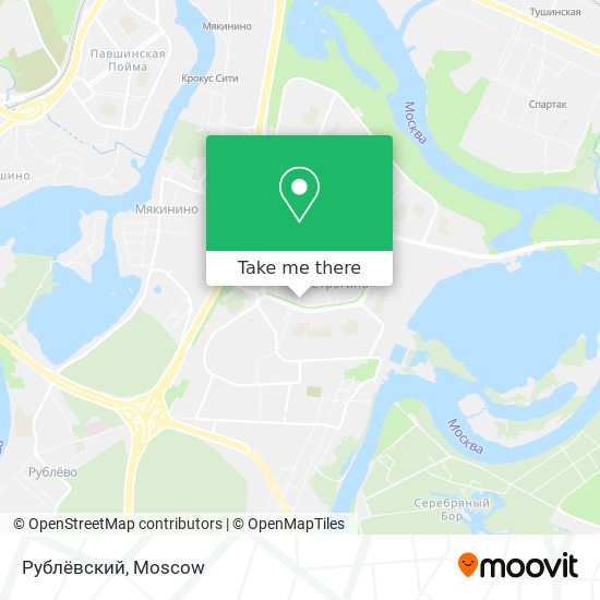 Рублёвский map
