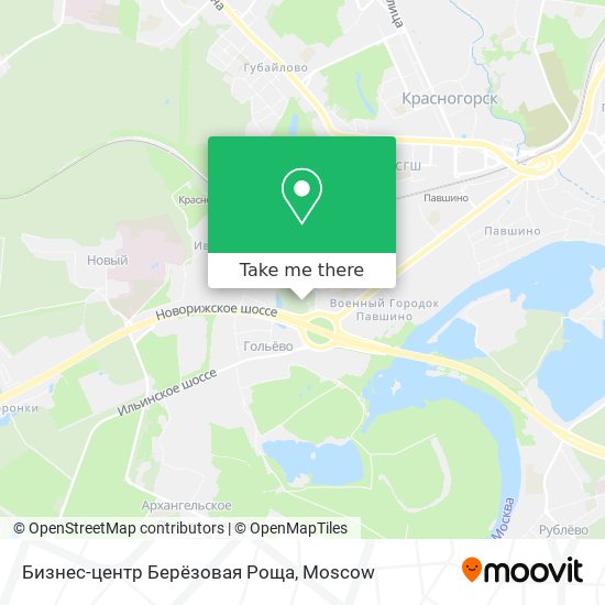 Бизнес-центр Берёзовая Роща map