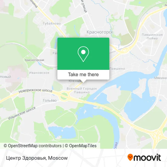 Центр Здоровья map
