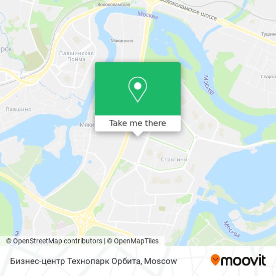 Бизнес-центр Технопарк Орбита map