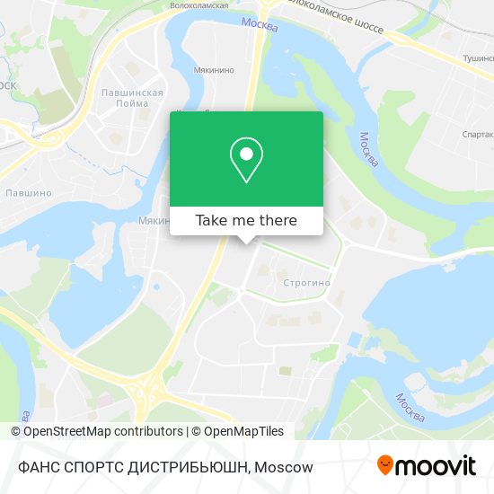 ФАНС СПОРТС ДИСТРИБЬЮШН map