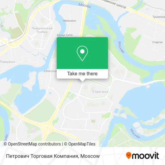 Петрович Торговая Компания map