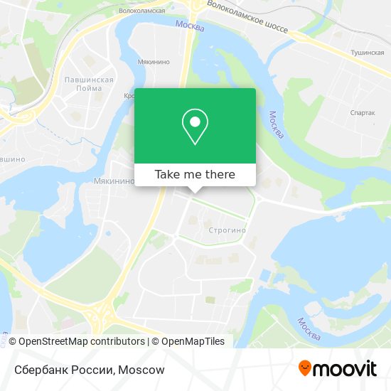 Сбербанк России map