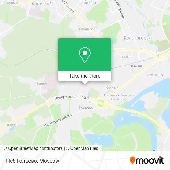 Псб Гольево map