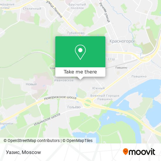 Уазис map