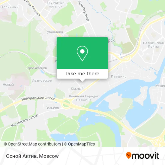 Осной Актив map