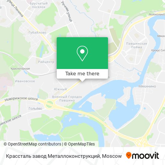 Крассталь завод Металлоконструкций map