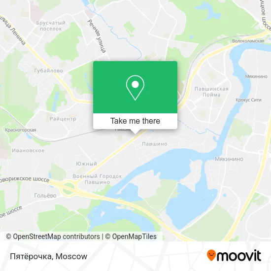 Пятёрочка map