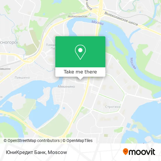 ЮниКредит Банк map