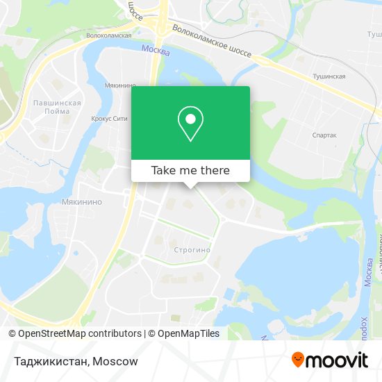 Таджикистан map