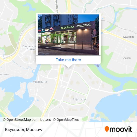 Вкусвилл map