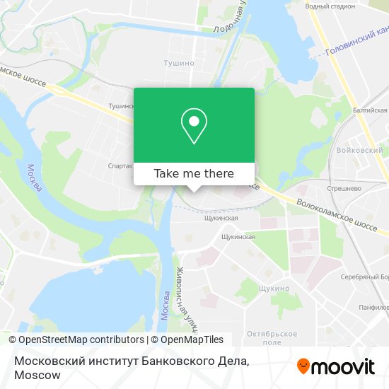 Московский институт Банковского Дела map