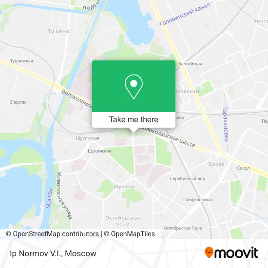 Ip Normov V.I. map
