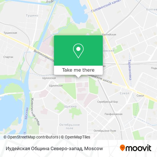 Иудейская Община Северо-запад map