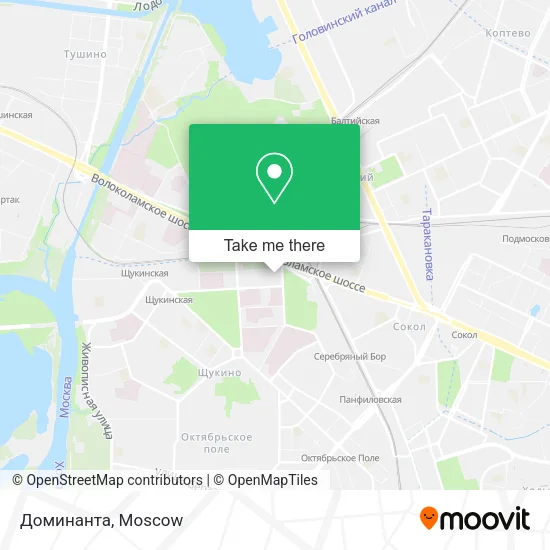 Доминанта map