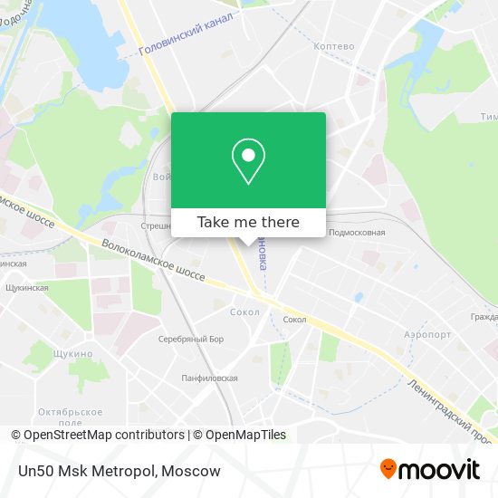 Un50 Msk Metropol map
