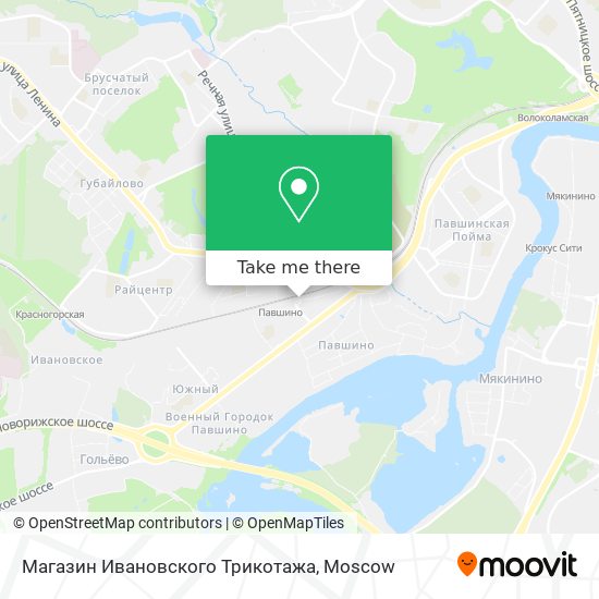 Магазин Ивановского Трикотажа map