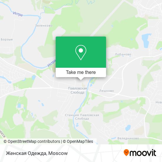 Женская Одежда map