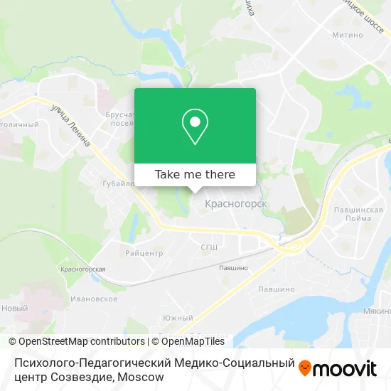 Психолого-Педагогический Медико-Социальный центр Созвездие map