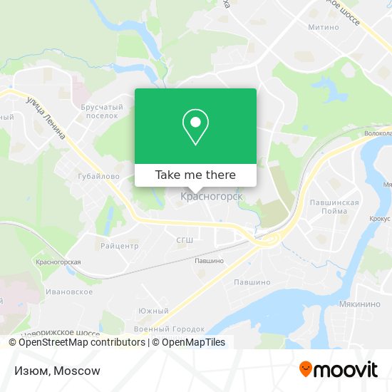 Изюм map