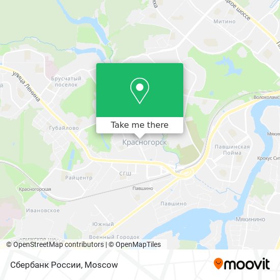 Сбербанк России map