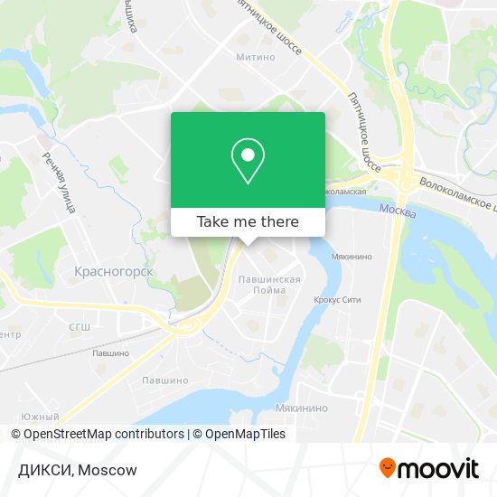 ДИКСИ map