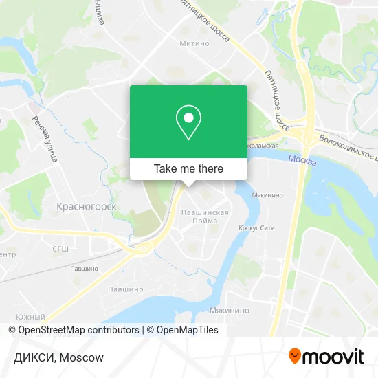 ДИКСИ map
