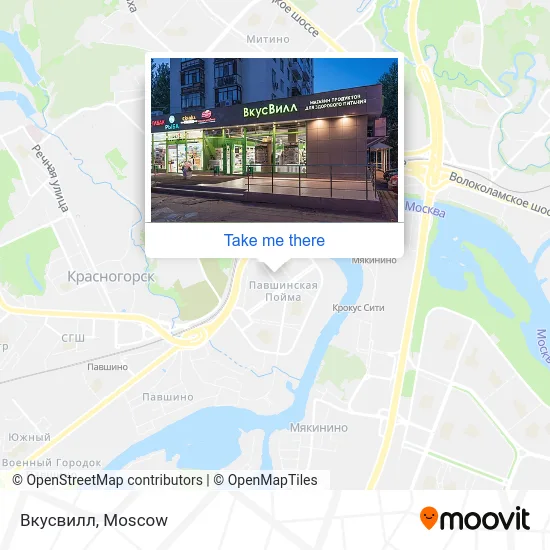 Вкусвилл map